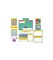 Carson Dellosa Circle Time Learning Center Calendar Bulletin Board Set, Monthly Calendar With Numbers, Holidays, Alphabet, Weather, Seasons, Colors, Shapes, Hundreds Chart, Kindergarten Up (214 pc)